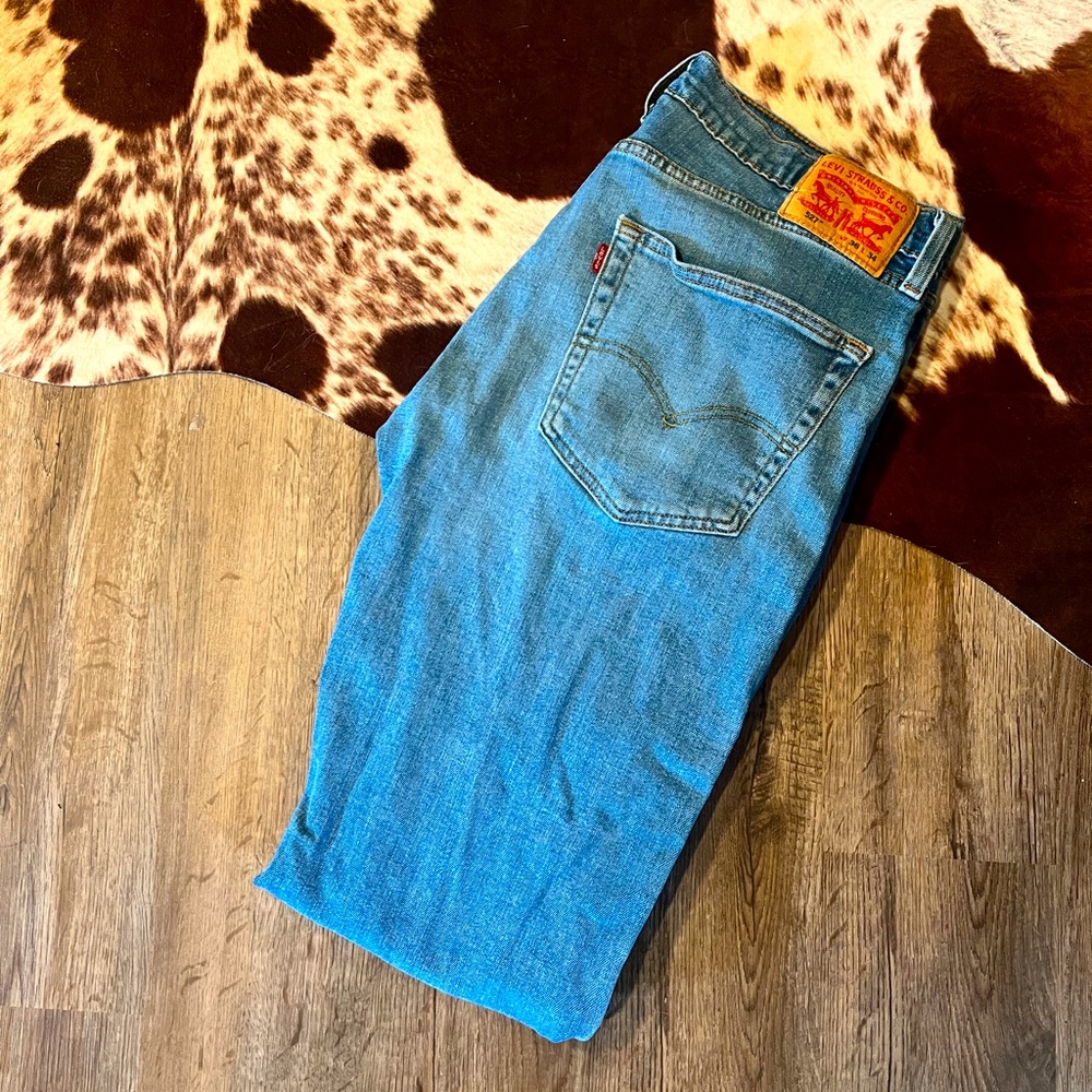 Mens Levis 527 Jeans 36x34